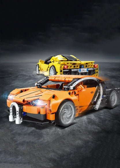 EC-Technic Rennwagen mit Rückziehfunktion, 388 Teile