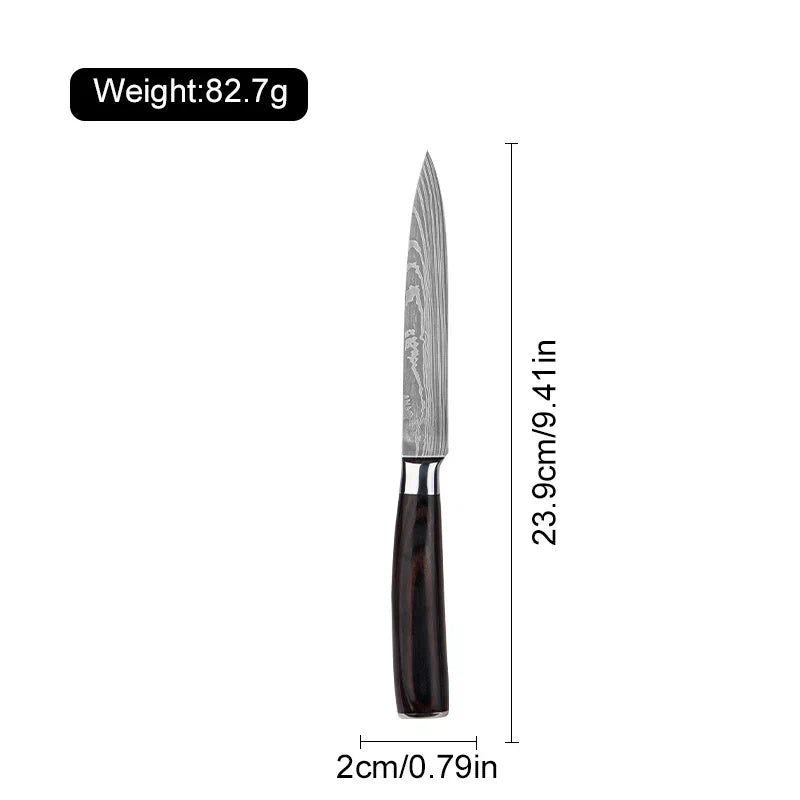 Knife set “Damascus Design”