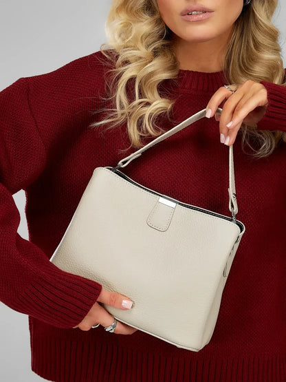 Leder Handtasche "Erika" - TOLLzWOOD