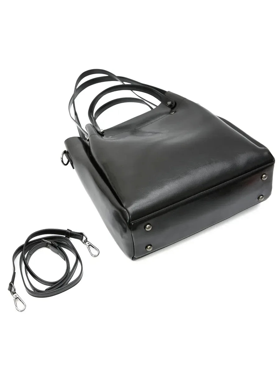 Leder Shopper "Aster" - TOLLzWOOD