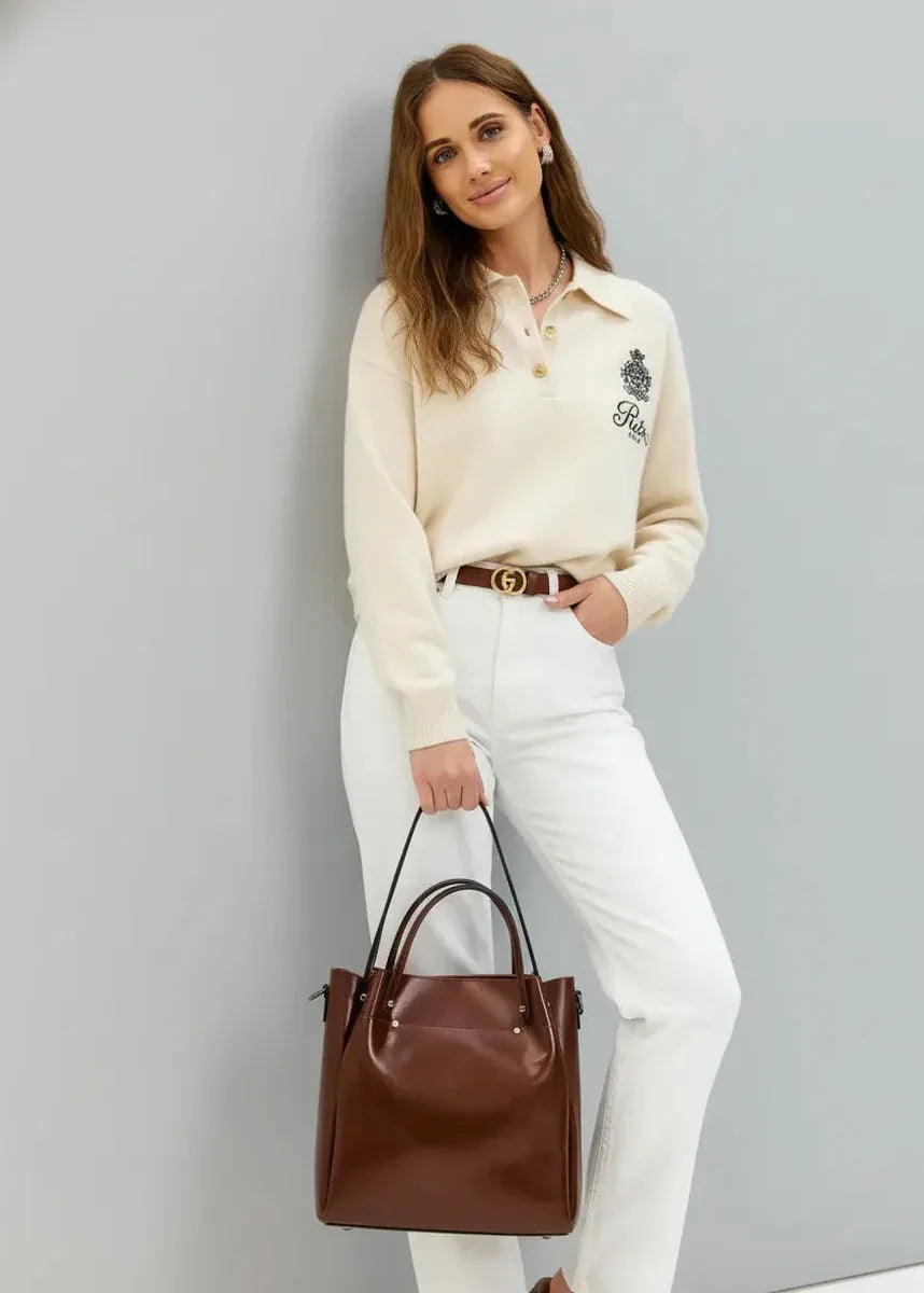 Leder Shopper "Aster" - TOLLzWOOD