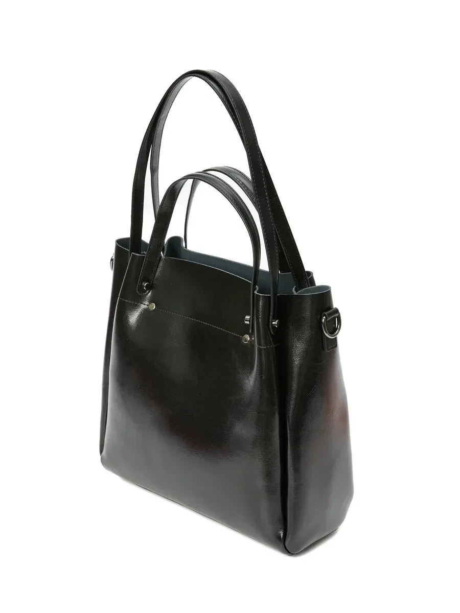 Leder Shopper "Aster" - TOLLzWOOD