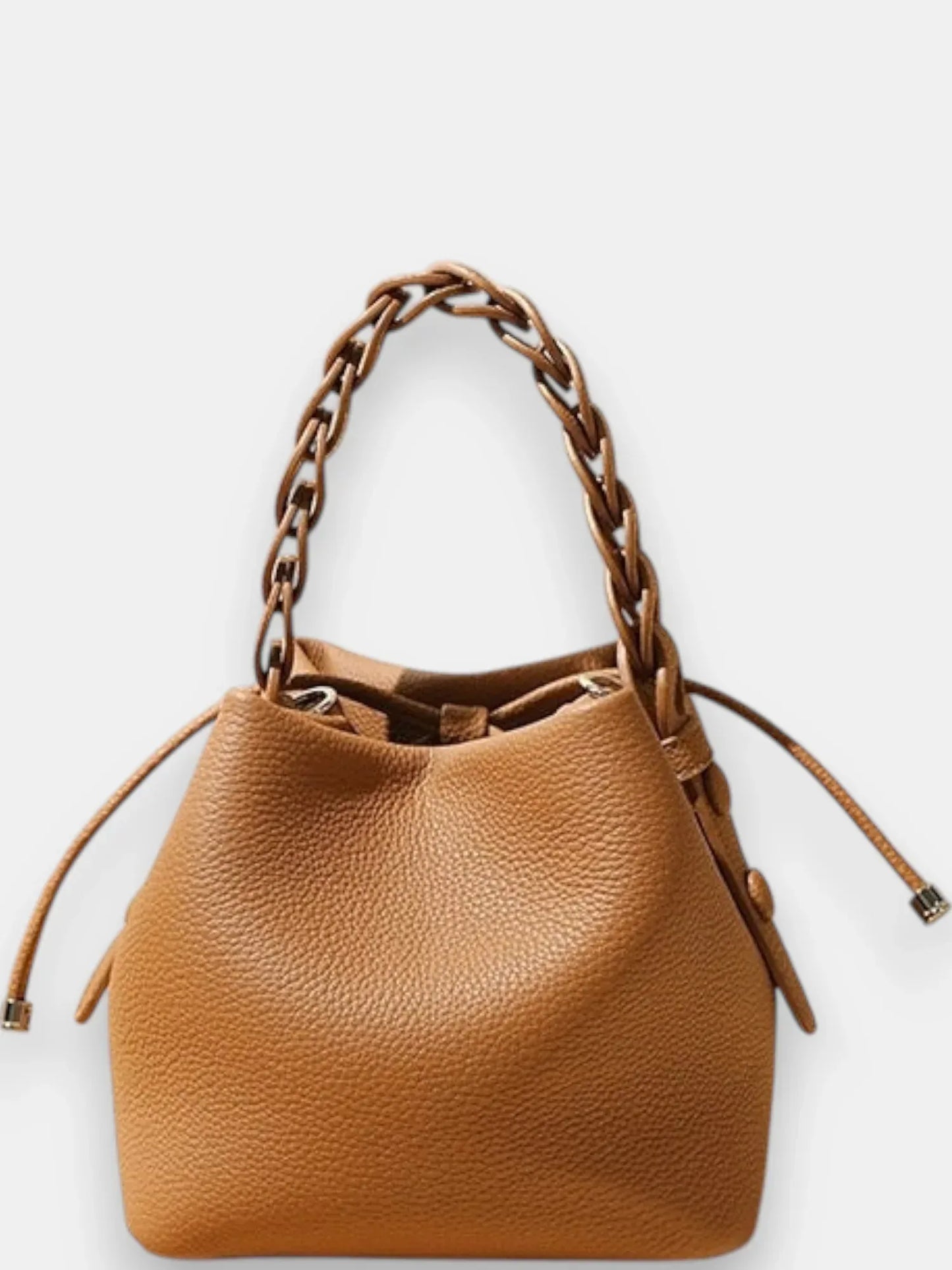 Leder Handtasche "Narzisse" - TOLLzWOOD